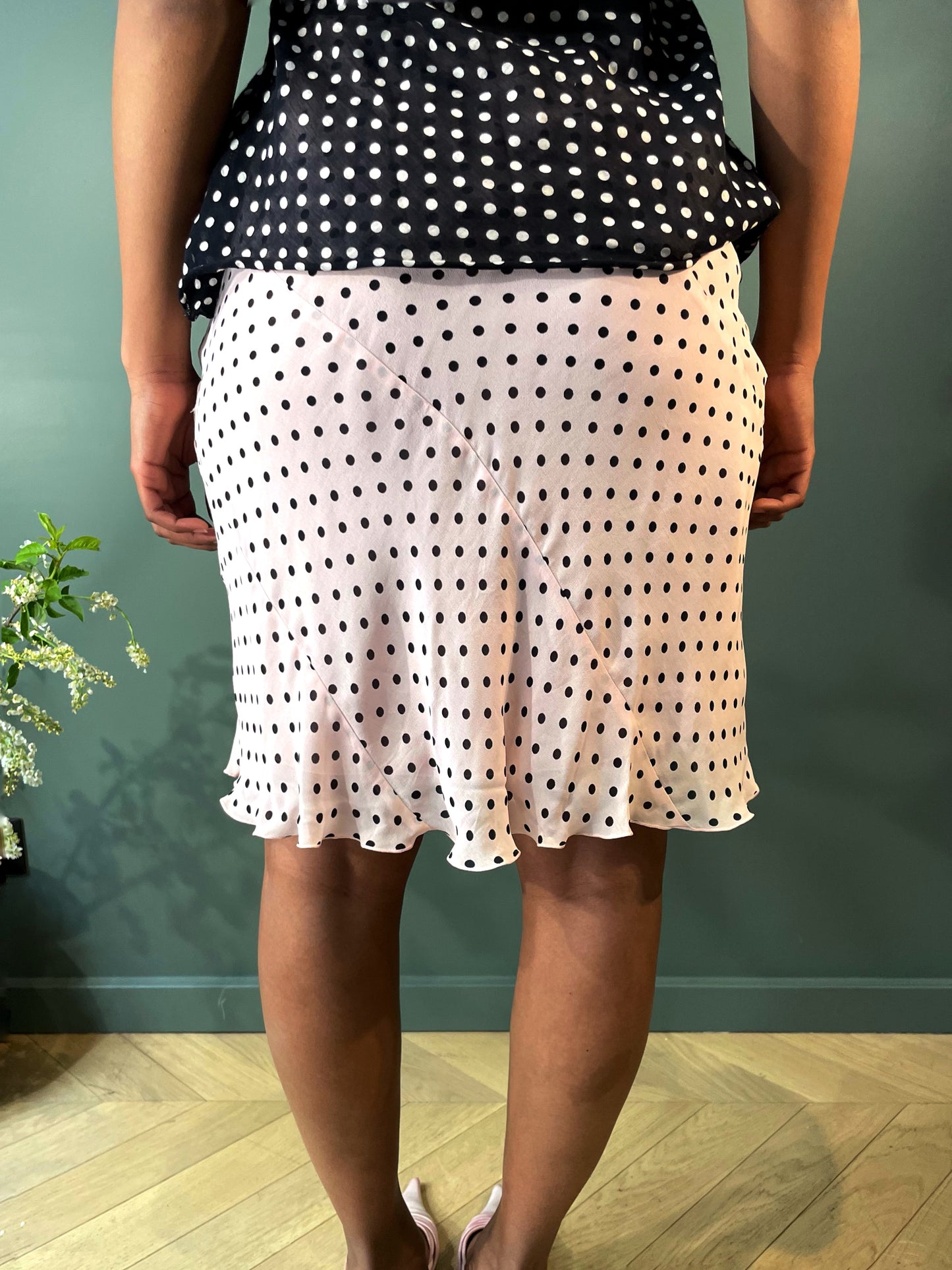 JUPE À POIS