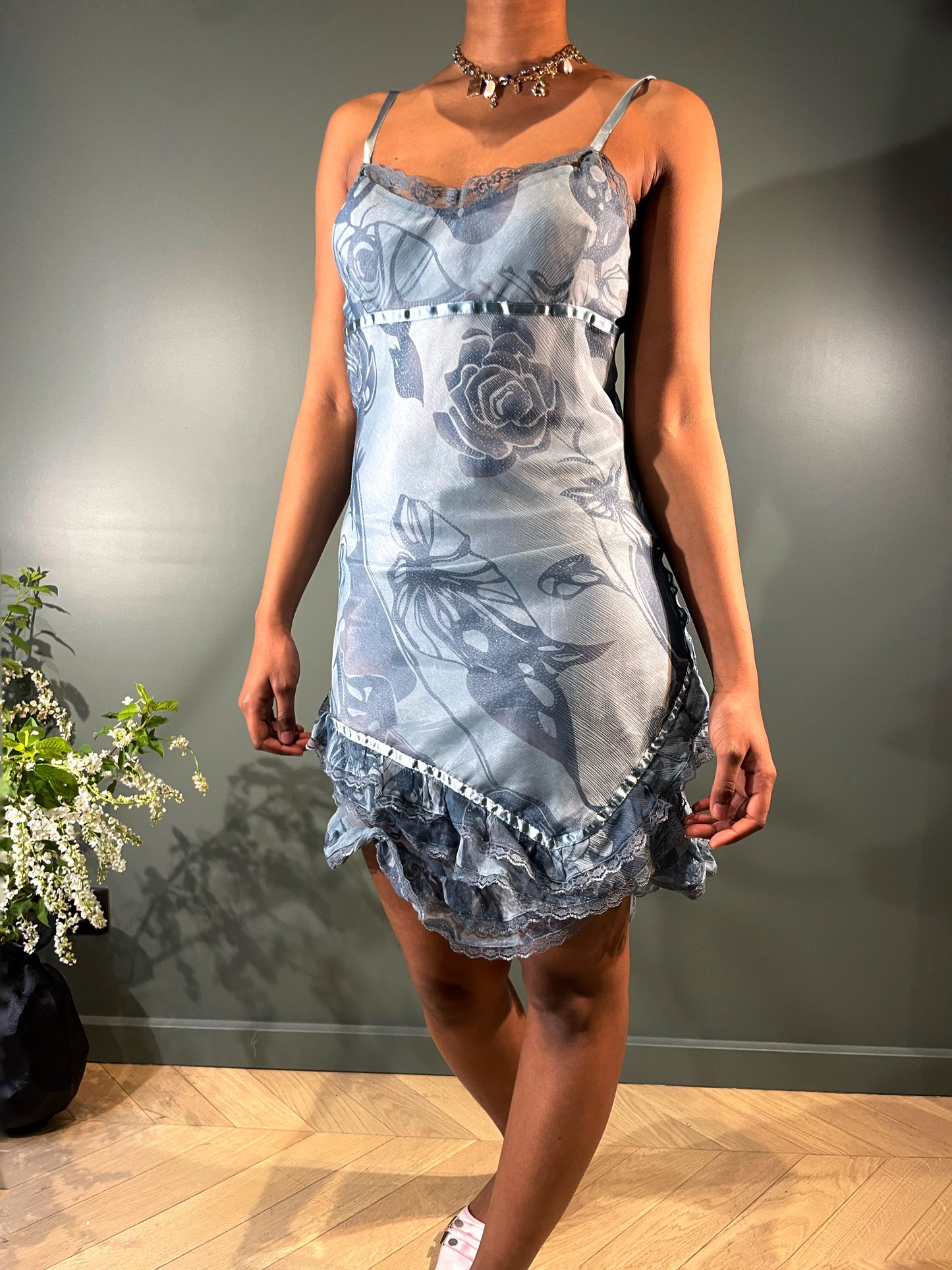 ROBE EN SOIE