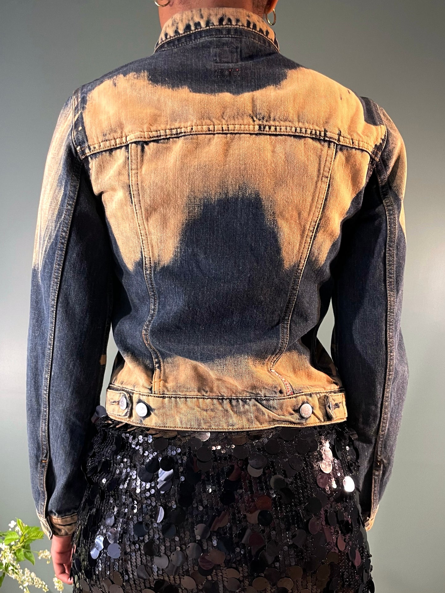VESTE BLEACHED