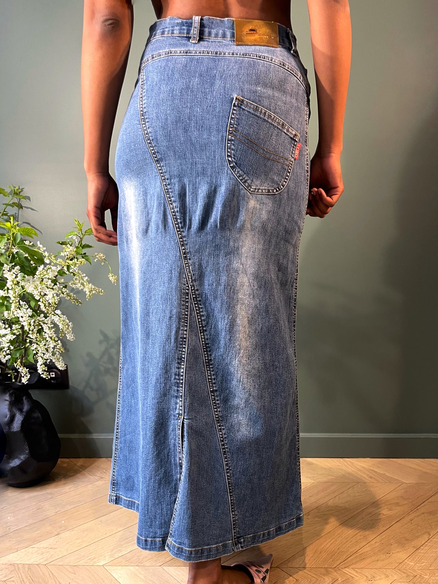MAXI JUPE EN JEAN
