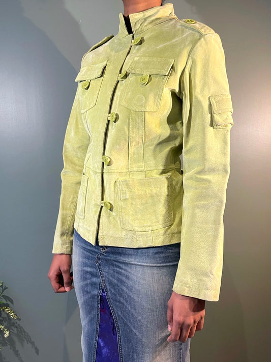 VESTE OFFICIER EN CUIR