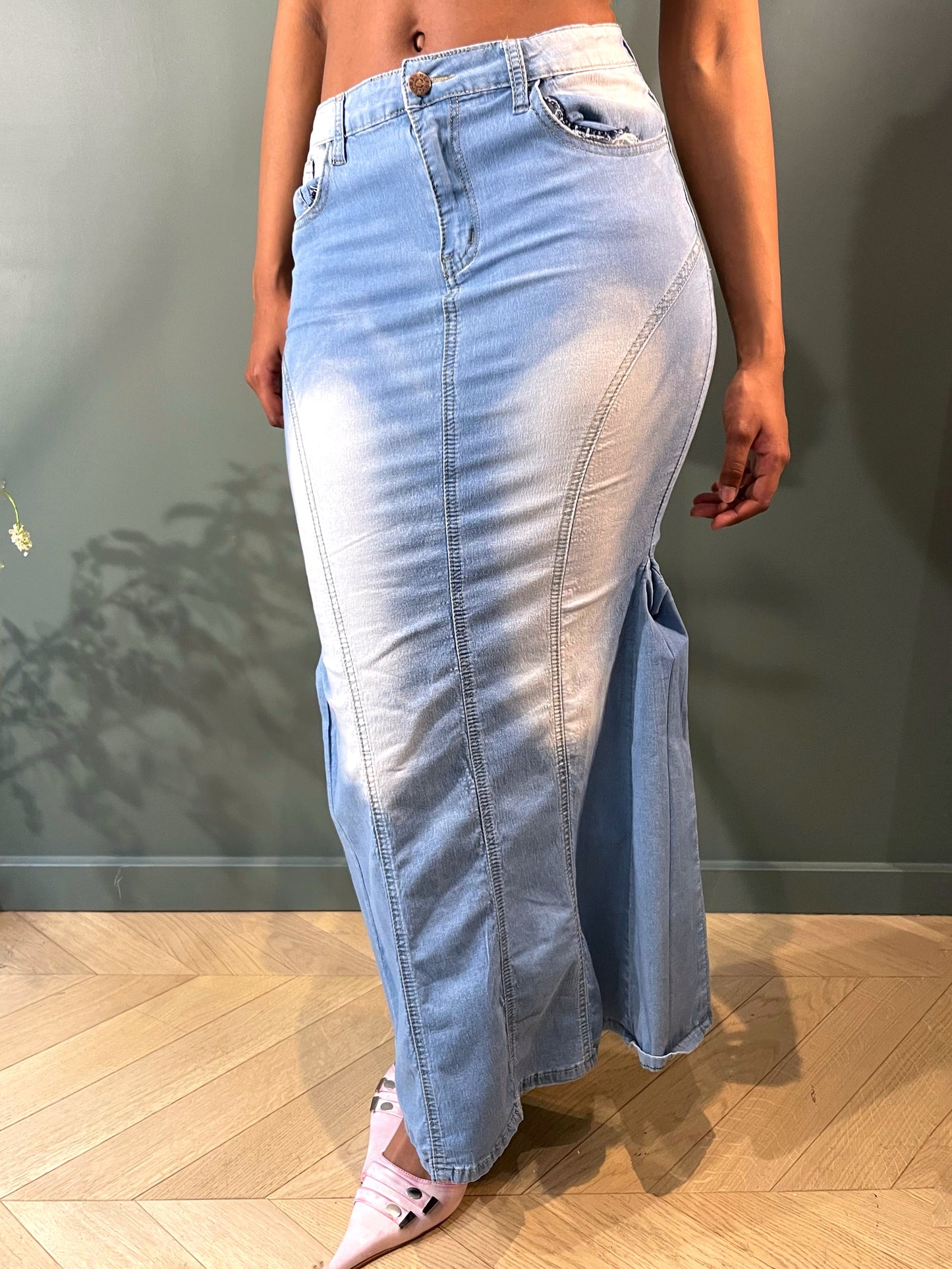 JUPE SIRÈNE EN JEAN