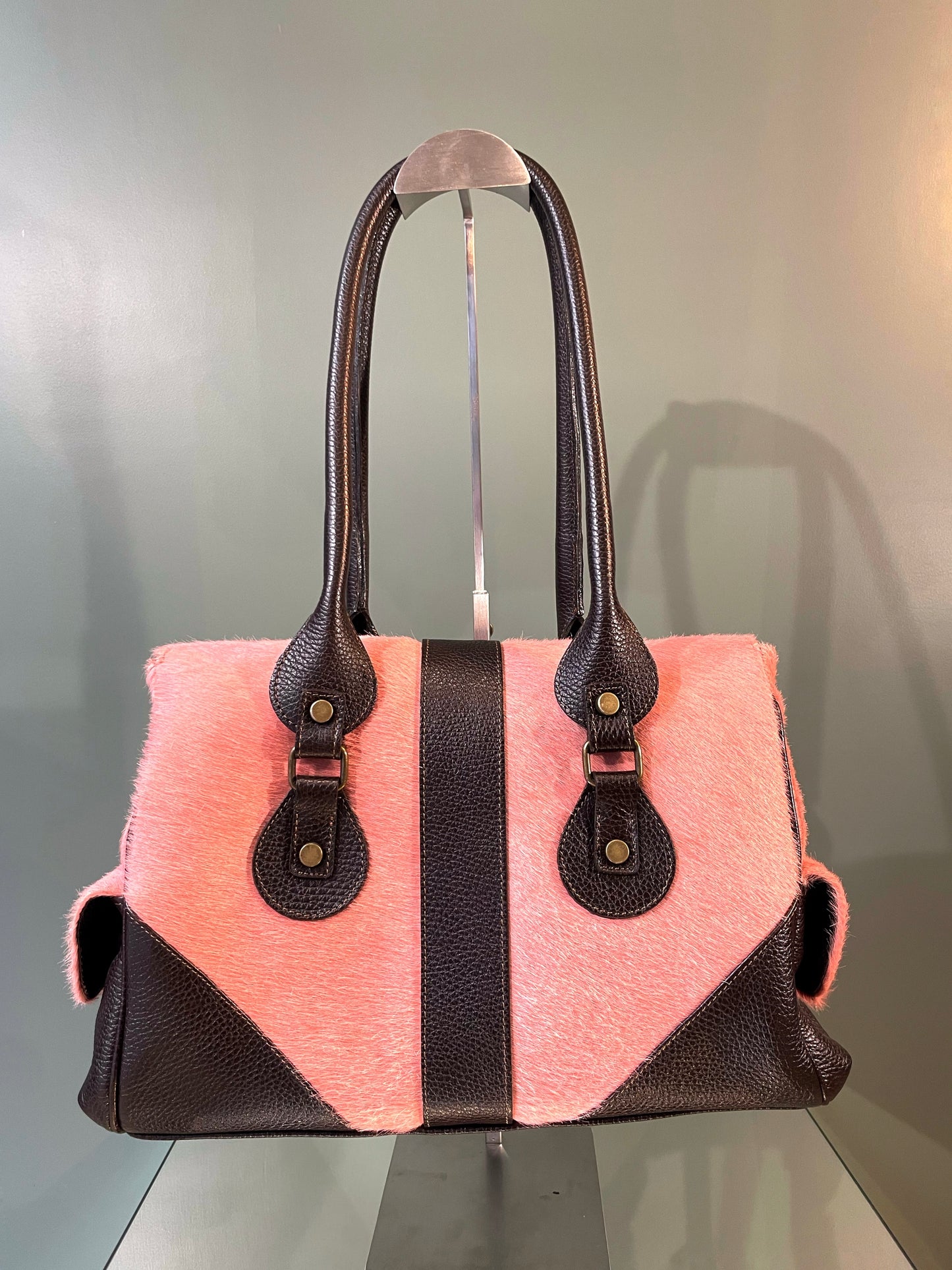 SAC EN POULAIN ET CUIR