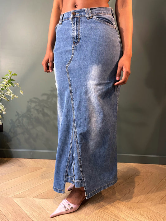 MAXI JUPE EN JEAN