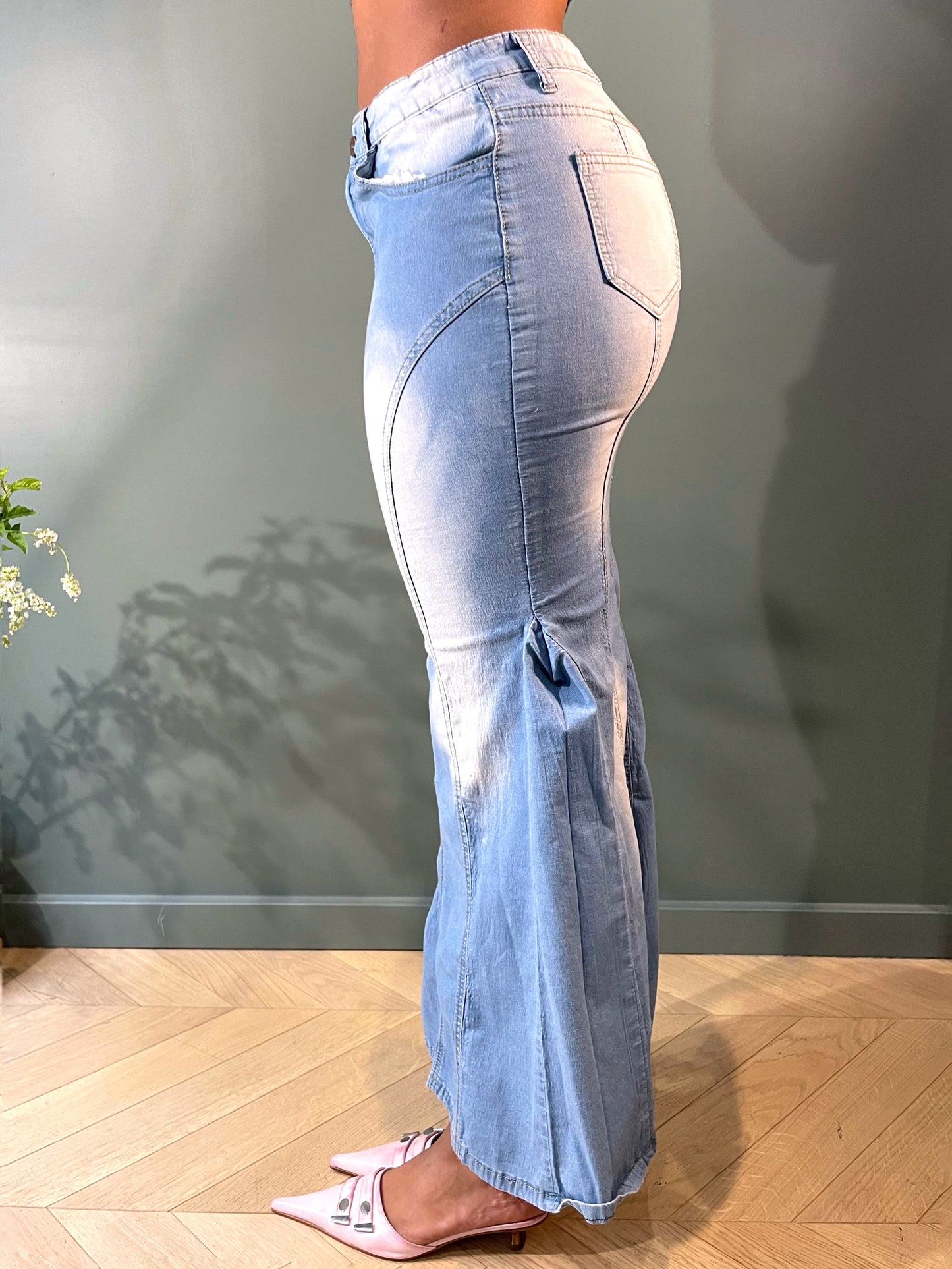 JUPE SIRÈNE EN JEAN