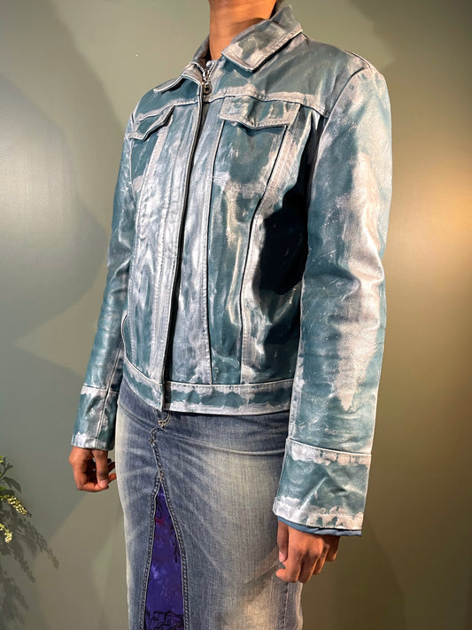 VESTE EN CUIR