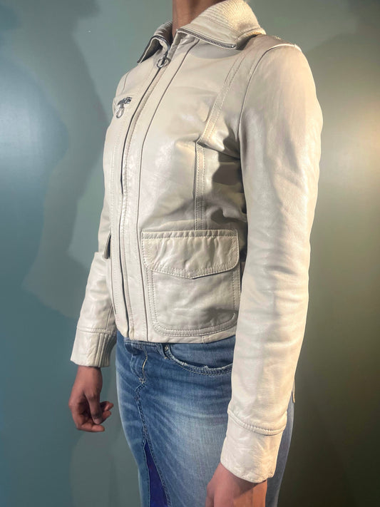 VESTE EN CUIR