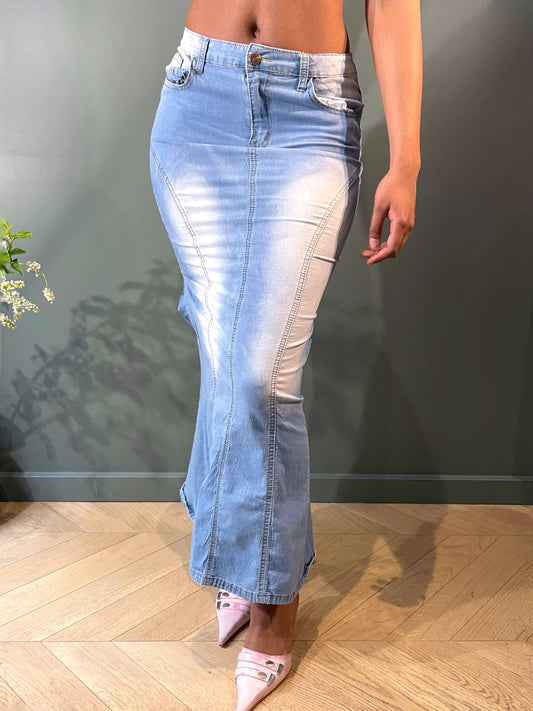 JUPE SIRÈNE EN JEAN