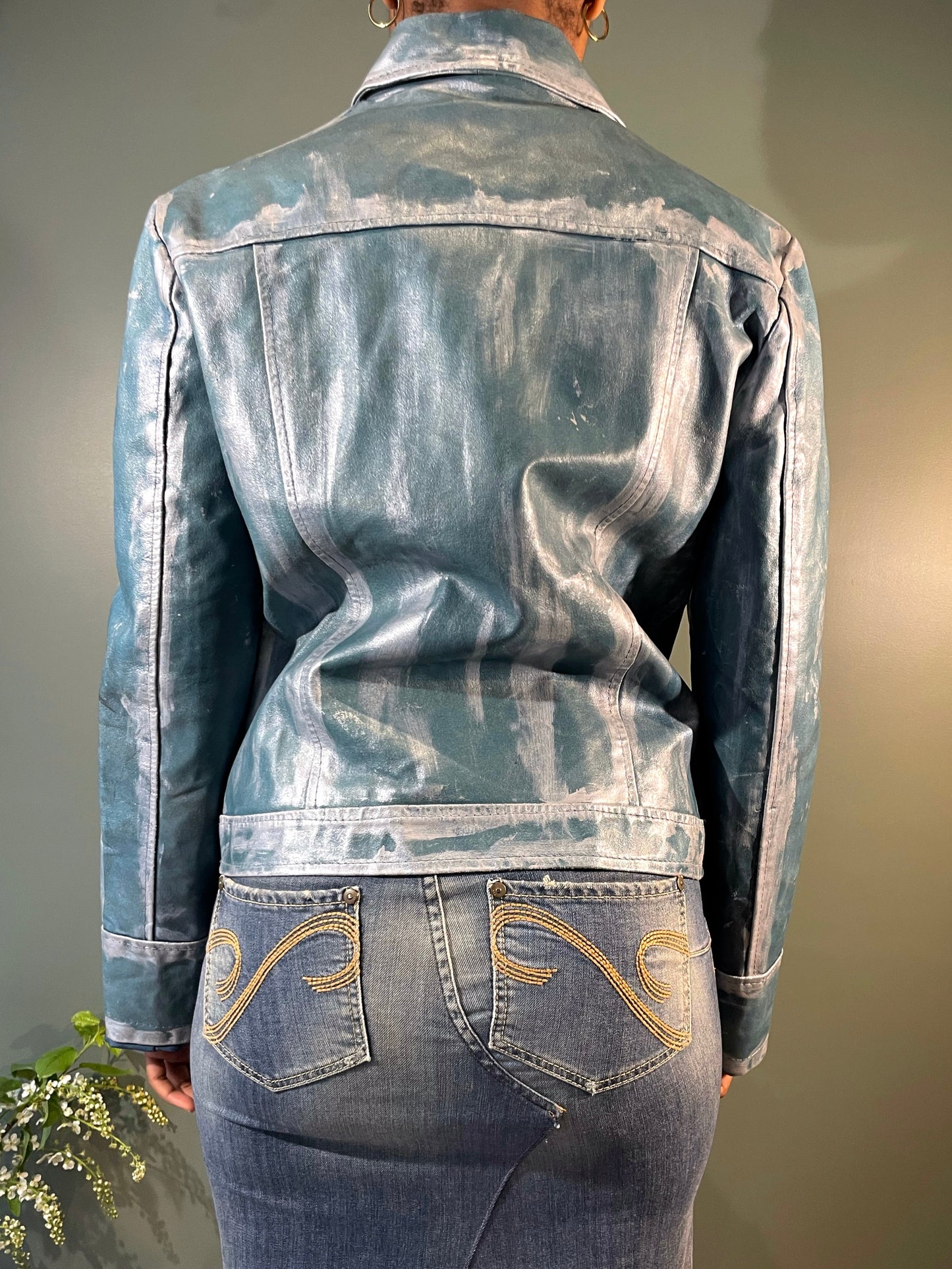 VESTE EN CUIR