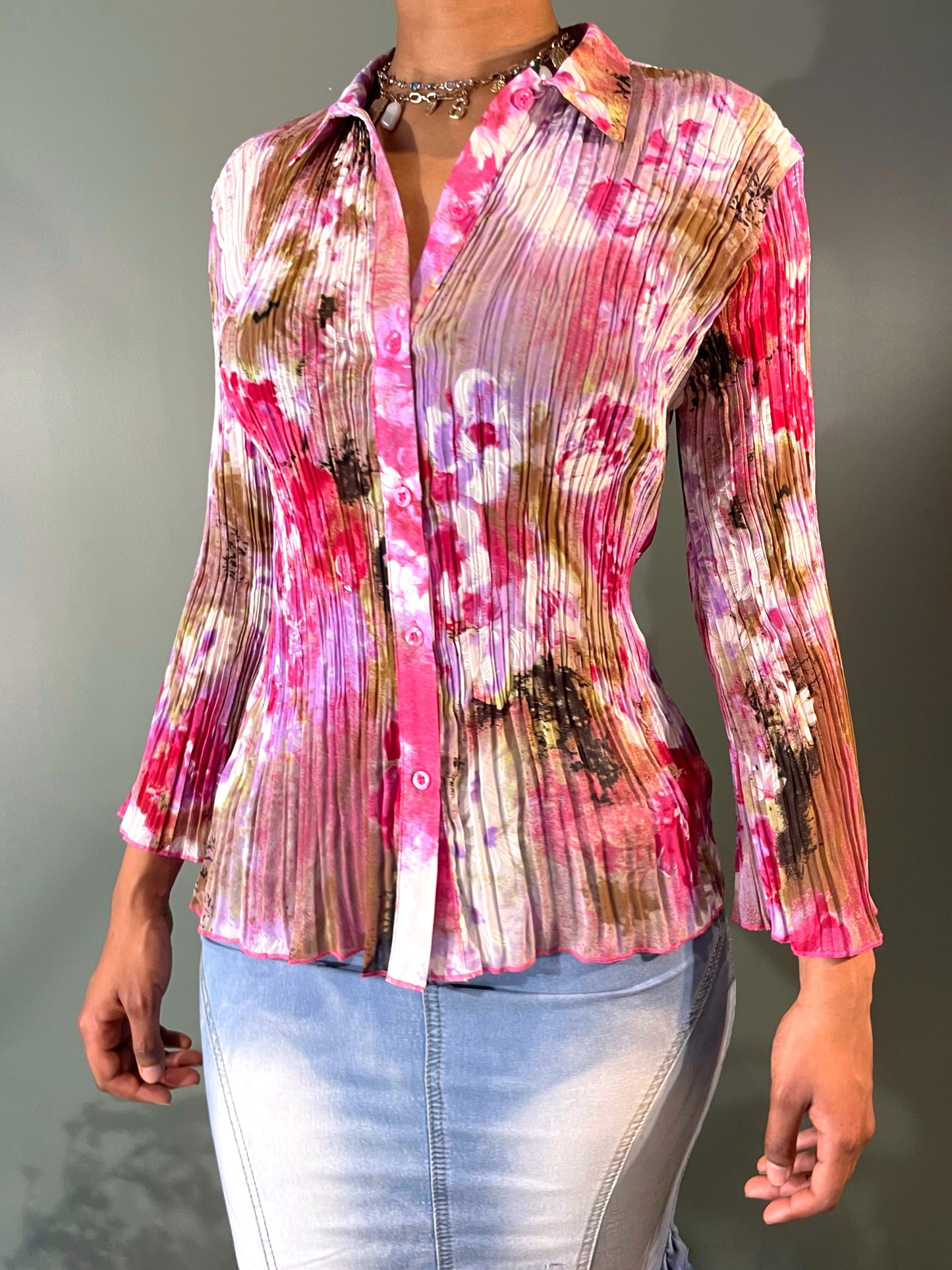 CHEMISE PLISSÉE